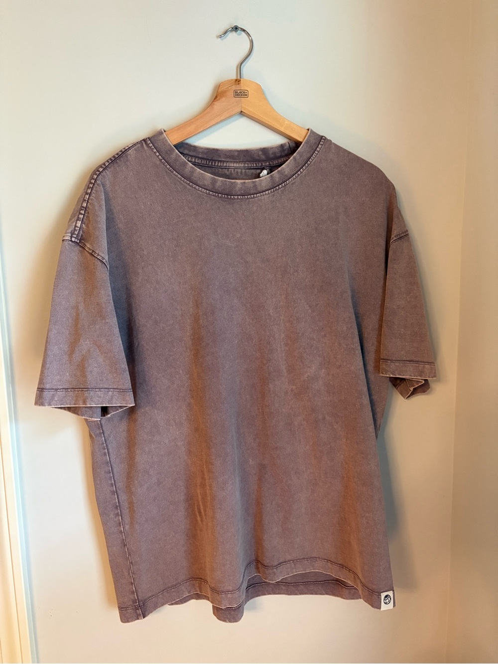 Free Planet Men's Short Sleeve Crew Tee in Faded Brown